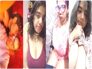 Horny Tanker Indian GF Pressing Boobs Fingering