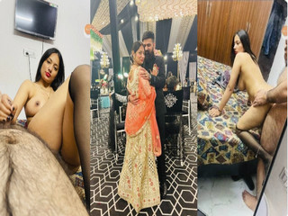Sexy Indian Horny Hot Wife Blowjob Riding And Hard Fucking
