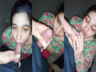 Cute Desi Mal Sucking Dick