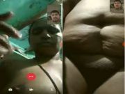 Sexy Telugu Bhabhi Showing Her Boobs and Pussy To Lover On Video Call