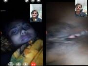 Horny Nelam Bhabhi Showing Boobs and Fingerring On video Call