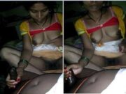 Today Exclusive- Horny Desi Wife Handjob