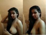 Cute Desi Girl Showing Her Boobs