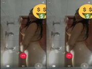 Sexy Desi Girl Showing Her Boobs on Video Call