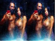 Couple Record Nude Selfie