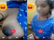 Telugu Girl Showing Her Boobs on Video Call