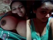 Cute Desi Girl Showing Her Big Boobs