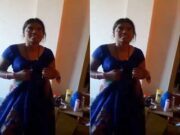 Bhabhi wearing Cloths Video Record by Hubby