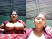 Desi Boudi Showing Her Big Boobs Part 3