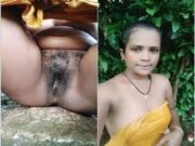 Horny Desi Bhabhi OutDoor Bathing Part 2