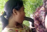 Desi village girl outdoor in jungle