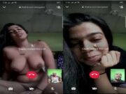 Sexy Lankan Girl Showing Her Boobs And Pussy On Video Call Part 3