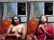 Today Exclusive- Cute Bangla Girl Showing Her Boobs