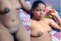 Today Exclusive – Desi Village Tamil Bhabhi Shows Her Boobs and Pussy Part 2