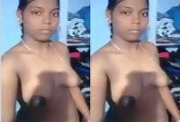 Today Exclusive – Desi Village Tamil Bhabhi Shows Her Boobs and Pussy Part 3