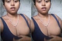 Today Exclusive – Horny Tamil Girl Shows Her Boobs and Masturbating Part 1