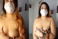 Today Exclusive – Desi Bhabhi Shows her Big Boobs