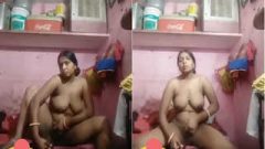 Today Exclusive – Village Bhabhi Masturbating