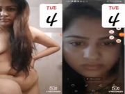 Today Exclusive – Sexy Desi Girl Shows her Boobs and Pussy On Video Call