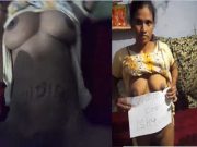 Today Exclusive – Desi Bhabhi Shows her Boobs and Pussy