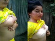 Today Exclusive – Cute Bangla Girl Shows her Boobs