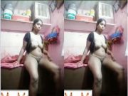 Today Exclusive –Horny Desi Bhabhi Shows her Boobs and Masturbating Part 5