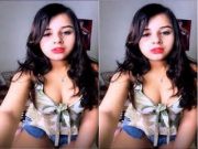 Today Exclusive – Cute Indian Girl Bad Alina Shows Boobs and Pussy On Tango Show Part 2