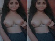 Today Exclusive – Cute Desi Girl Shows her Boobs and Pussy Part 3