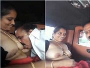 Today Exclusive –Sexy Mallu Bhabhi Boobs Sucking By Hubby