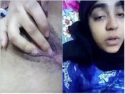 Today Exclusive – Cute Bangla Girl Shows Wet Pussy