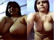 Today Exclusive – Desi Bhabhi Shows Her Big Boobs