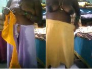 Today Exclusive – Telugu Bhabhi Changing Saree