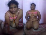 Today Exclusive – Desi Mallu Bhabhi Give Blowjob