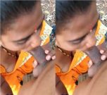 Today Exclusive – Village Randi Bhabhi Give Blowjob in Outdoor