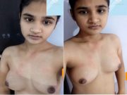 Today Exclusive -Cute Indian Gf Record Nude Video For Lover