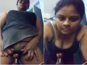 Today Exclusive -Horny Indian Bhabhi Masturbating