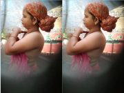 Today Exclusive – Desi Bhabhi Bathing Capture In Hidden Cam part 3