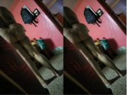 Today Exclusive – Desi Bhabhi Changing Cloths Record In Hidden Cam Part 1