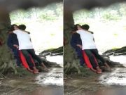 Today Exclusive-Desi Lover Out Door Romance and Fingering