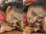 Today Exclusive- Mallu Bhabhi Blowjob