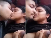 Today Exclusive- Desi Bangla Lover Romance and Boobs Pressing