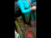 Desi Village Girl Bathing