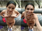 Today Exclusive-Desi Village Bhabhi Outdoor Blowjob