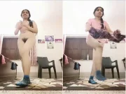 Today Exclusive- Cute Desi girl Shows Her Boobs and pussy