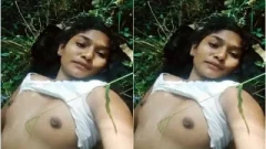 Today Exclusive- Desi Lover OutDoor Fucking