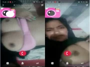 Today Exclusive- Desi Girl Shows Her Boobs and Pussy