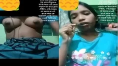 Today Exclusive- Cute Bangla Girl Shows her Boobs