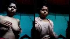 Hot Village Girl Shows her Boobs