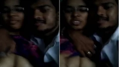 Sexy Desi girl Boobs Pressing