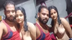 Today Exclusive-Desi Bhabhi Standing Fucked